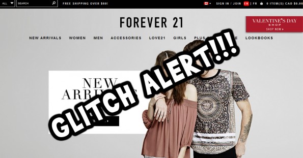 forever21glitch