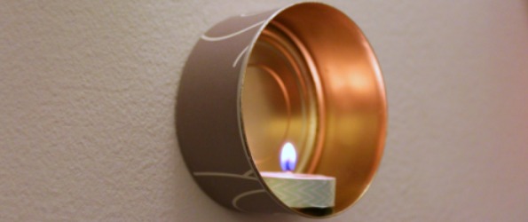 wall tea light