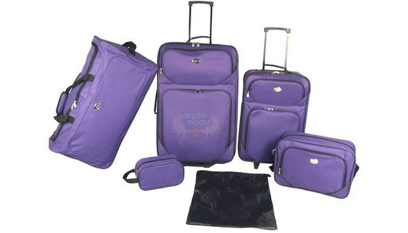 Walmart Canada: 6-Pc Purple JetStream Luggage Set Just $39! (EXPIRED)