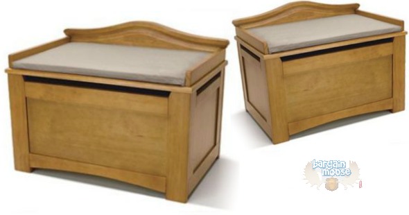 cushioned toy chest