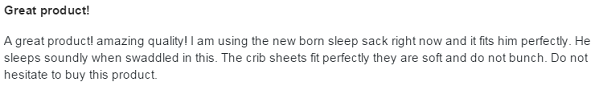 sleep sack review