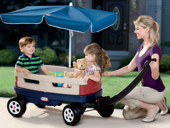 little tikes wagon walmart