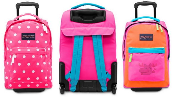 jansport superbreak wheeled backpack