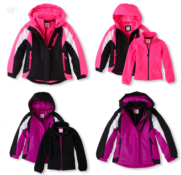 The Children's Place Canada: Half Price Girls' 3-in-1 Jacket ...
