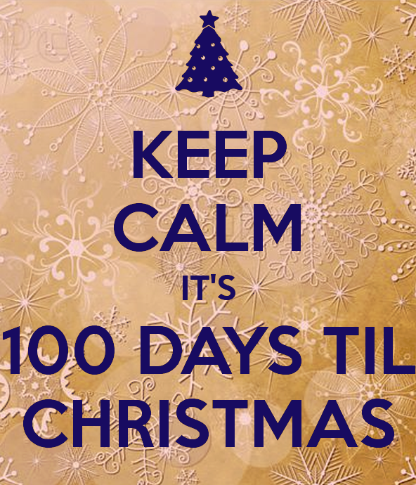 100 Days Until Christmas 