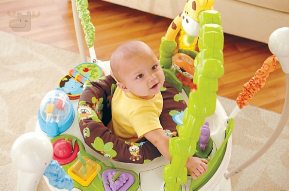 jumperoo go wild fisher price