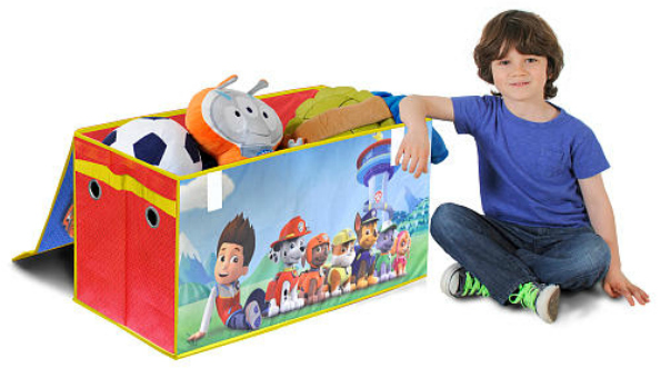 paw patrol collapsible toy box