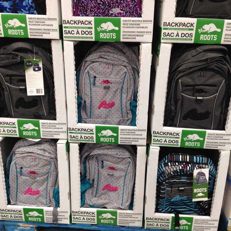 roots backpack costco