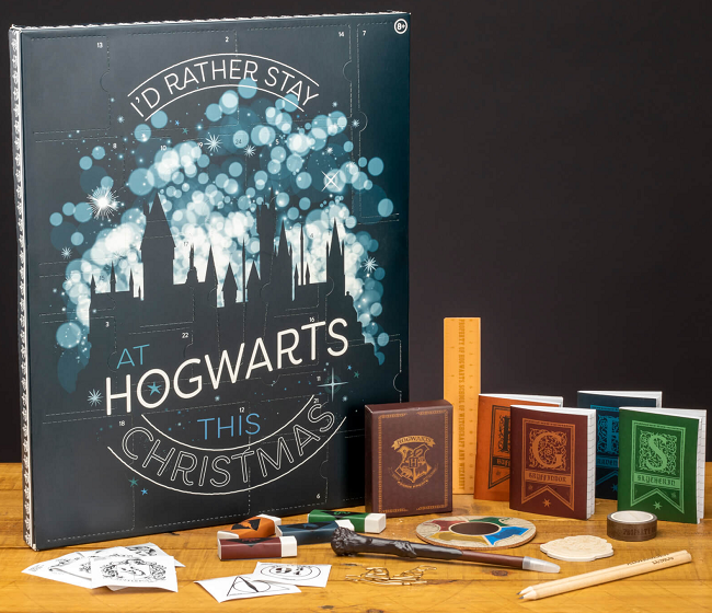 Harry Potter Advent Calendar containing stationery 2019