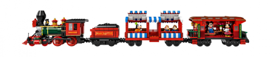 LEGO Made a 2,925-Piece Disney Train Set