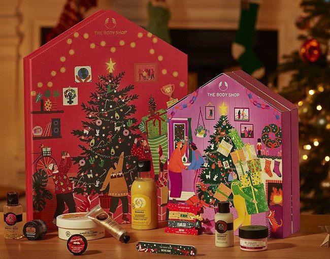 The Body Shop Advent Calendars 2020 and contents