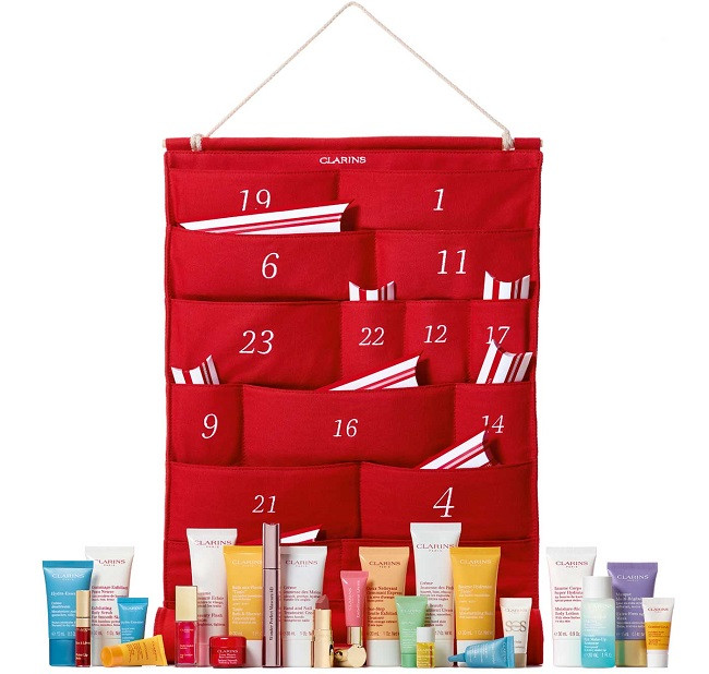 Clarins beauty advent 2020 calendar