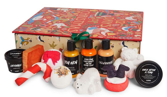 Lush 12 Days Of Christmas Advent Calendar