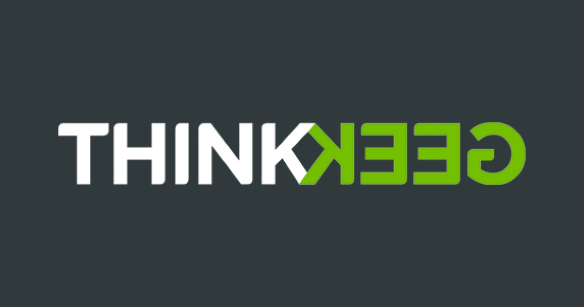 Think geek canada ThinkGeek provides gifts, gadgets and more to people passionate about technology and a little bit of kitsch. From t-shirts to toys, gizmos and books, if it's out of the ordinary, you're destined to find it here.